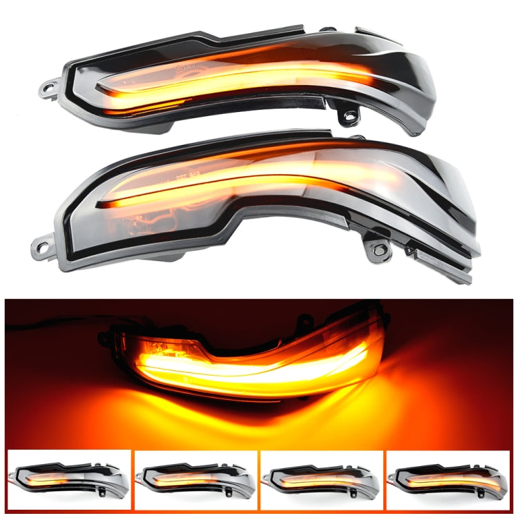 1 Pair For Infiniti Q30 2016-2019 Car Dynamic LED Turn Signal Light Rearview Mirror Flasher Water Blinker