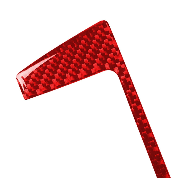 Car Carbon Fiber Headlight Switch Panel Decorative Sticker for Honda Tenth Generation Civic 2016-2019, Right Drive