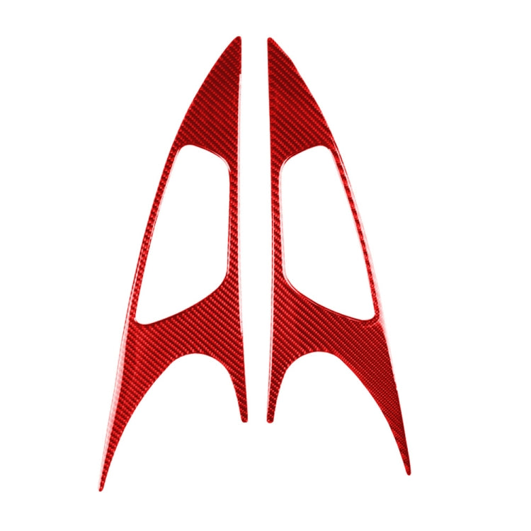 Car Carbon Fiber Door Handle Door Wrist Panel Decorative Sticker for Honda Tenth Generation Civic 2016-2019, Left and Right Drive Universal