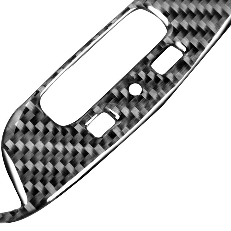 Car Carbon Fiber Rear Roof Reading Light Decorative Sticker for Mitsubishi Lancer EVO 2008-2015, Left and Right Drive Universal