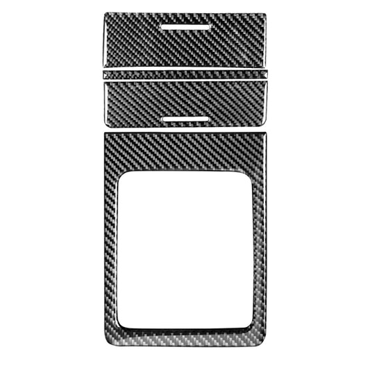 Car Carbon Fiber Storage + Gear Decorative Sticker for Mitsubishi Lancer EVO (Only GT / GTS) 2010-2015, Left and Right Drive Universal