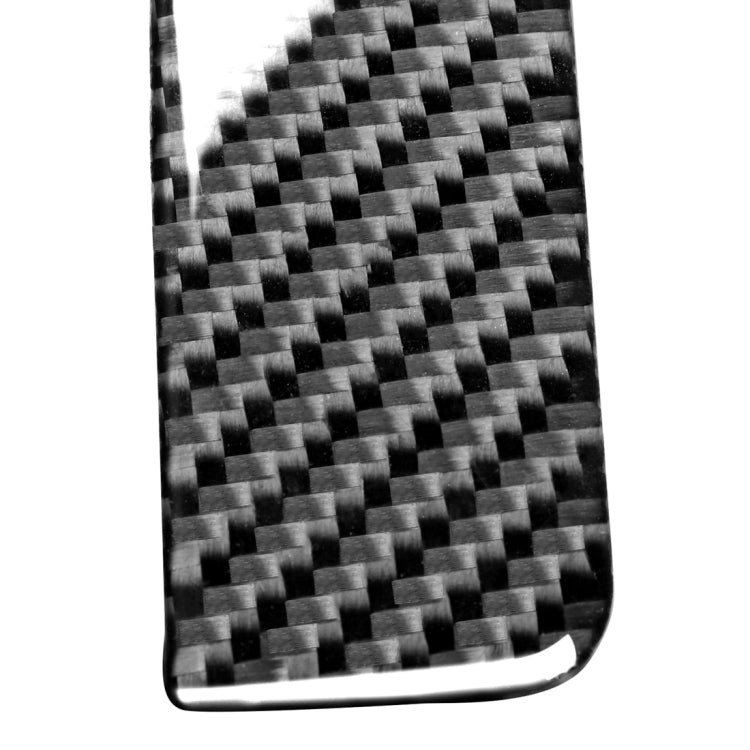 Car Carbon Fiber Passenger Side Storage Box Decorative Sticker for Mitsubishi Lancer EVO 2008-2015, Left and Right Drive Universal