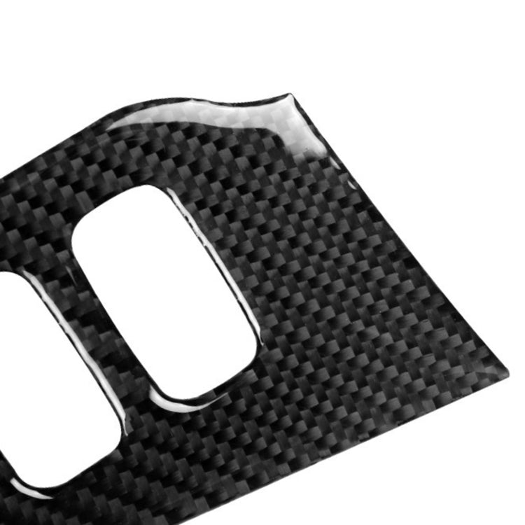 Car Carbon Fiber Dimming Control Panel Decorative Sticker for Mitsubishi Lancer EVO 2008-2015, Left Drive