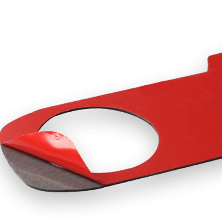 Car Carbon Fiber Gear Shift Panel Decorative Sticker for Nissan GTR R35 2008-2016, Left and Right Drive Universal