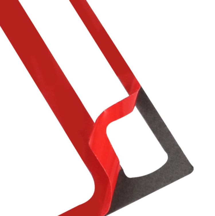 2 PCS Car Carbon Fiber Navigation Instrument Decorative Sticker for Nissan GTR R35 2008-2016, Left Drive