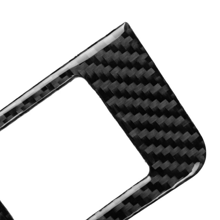 4 PCS Car Carbon Fiber Window Lift Button Panel Decorative Sticker for Nissan GTR R35 2008-2016, Right Drive