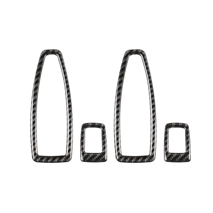 Carbon Fiber Car Lifting Panel Decorative Sticker for BMW F20 / F21 2012-2016 / F30 2013-2015 / F34 2013-2016