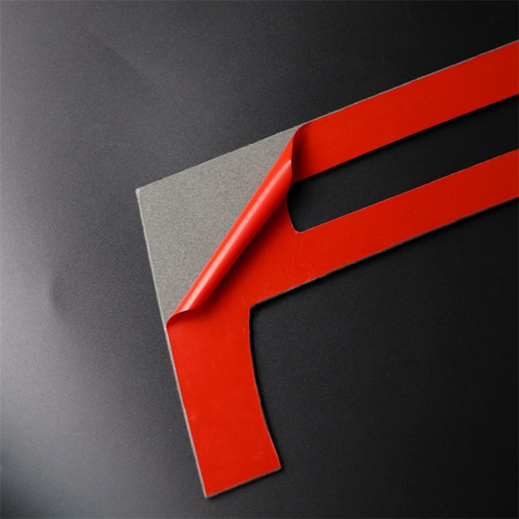 Carbon Fiber Car Central Control CD Panel Decorative Sticker for BMW E90 / E92 2005-2012, High Edition with Hole