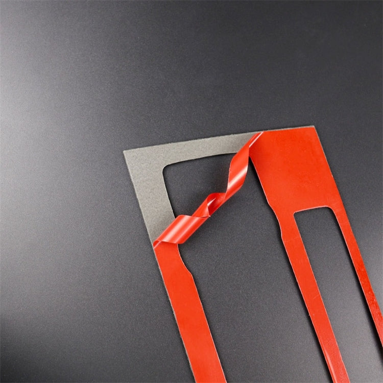 Carbon Fiber Car Central Control CD Panel Decorative Sticker for BMW E90 / E92 2005-2012, Non Navigation with Hole