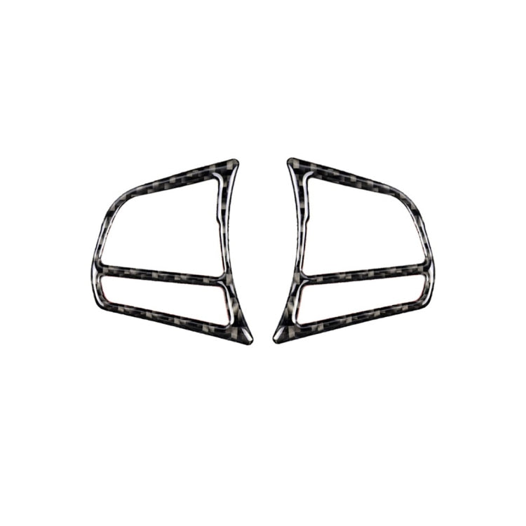 Carbon Fiber Car Steering Wheel Key Frame Decorative Sticker for BMW F20 2012-2018 / F21 2014-2018 / F30 / F34 2013-2018 / F32 2013-2018