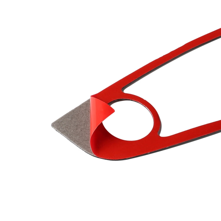 Carbon Fiber Car Right Driving Lifting Panel Decorative Sticker for BMW 5 Series F10 2011-2018