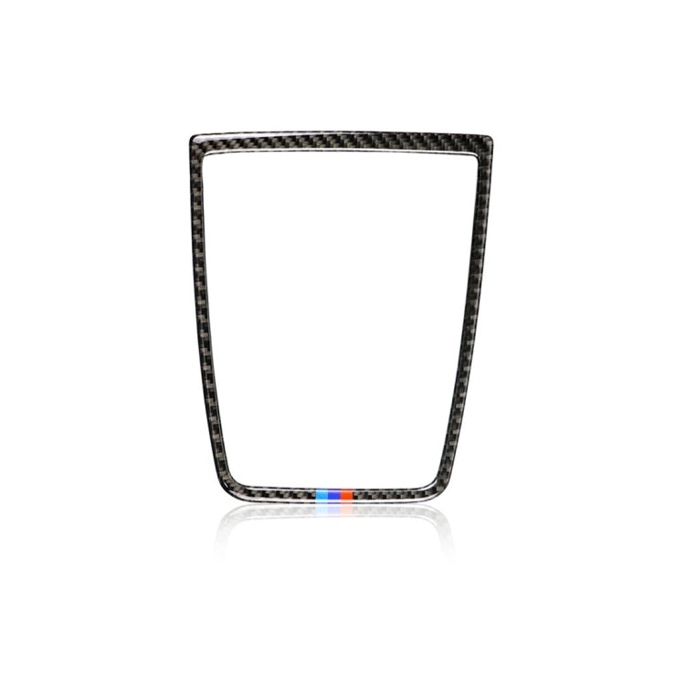 Carbon Fiber Car Instrument Big Horn Frame Decorative Sticker for BMW 5 Series GT F07 2010-2016