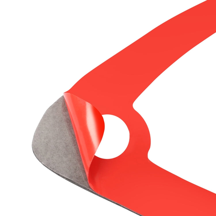 Car Carbon Fiber Seat Headrest Decorative Sticker for Mazda RX8 2004-2008, Left and Right Drive Universal