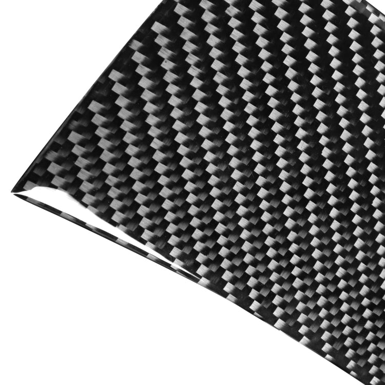 Car Carbon Fiber Storage Box Panel Decorative Sticker for Mazda RX8 2004-2008, Left and Right Drive Universal