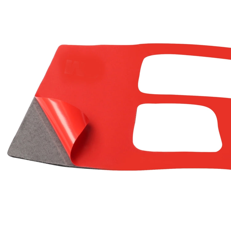 2 PCS Car Carbon Fiber Steering Wheel Decorative Sticker for Mazda RX8 2004-2008, Left and Right Drive Universal