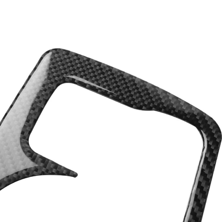 Car Carbon Fiber Central Control Heating Button Decorative Sticker for Nissan 370Z Z34 2009-, Left and Right Drive Universal