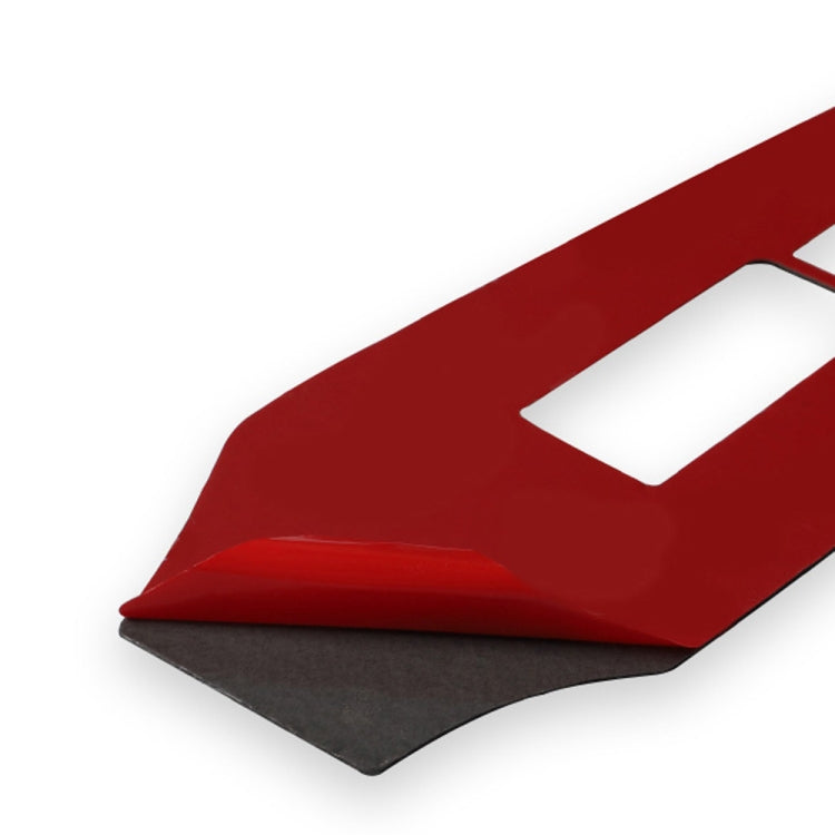 2 PCS Car Carbon Fiber Window Lift Panel Decorative Sticker for Nissan 370Z Z34 2009-, Right Drive Low-configured