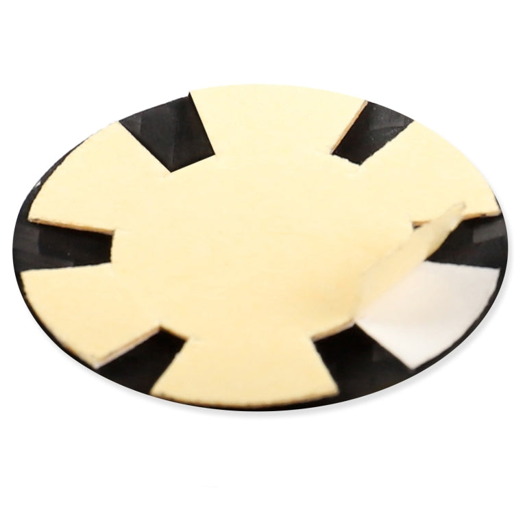 Car Carbon Fiber Engine Start Button Decorative Cover Trim for Land Rover Discovery 2016-2019