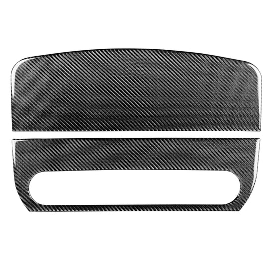2 in 1 Car Carbon Fiber Front Passenger Seat Handrail Decorative Sticker for Jeep Wrangler JK 2007-2010, Left and Right Drive Universal, Front Passenger Seat Handrail