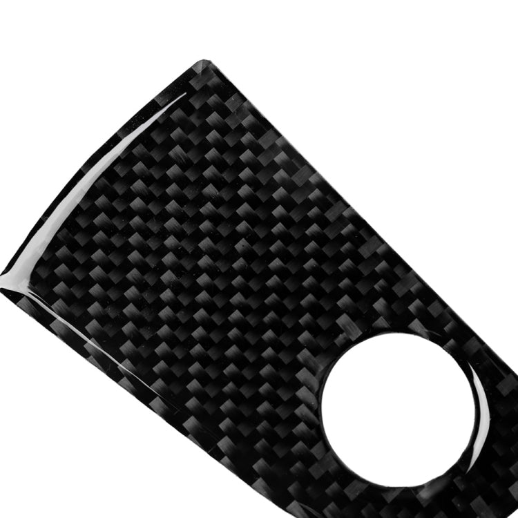 Car Carbon Fiber Passenger Seat Storage Decorative Sticker for Alfa Romeo Giulia 2017-2019, Right Drive