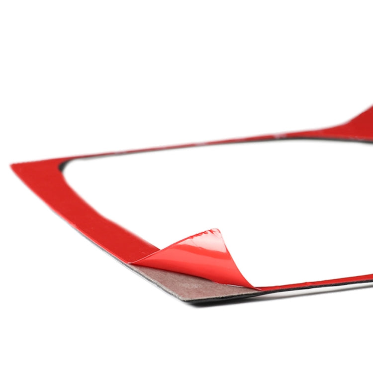 Car Carbon Fiber Gear Panel Decorative Sticker for Alfa Romeo Giulia 2017-2019, Left and Right Drive Universal