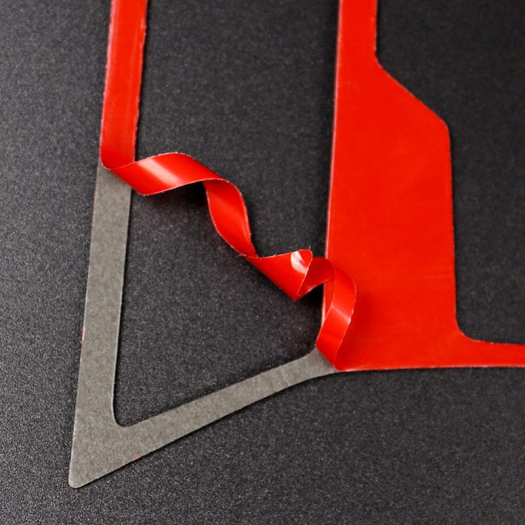 Car Carbon Fiber Electronic Handbrake Panel Decorative Sticker for Mazda CX-5 2017-2018, Right Drive