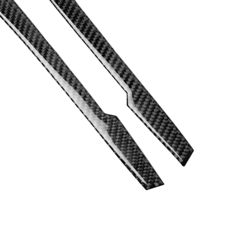 Car Carbon Fiber Light Eyebrow Decorative Sticker for BMW 3 Series G20/G28/325Li/330d/335 2019-2020, Left and Right Drive Universal