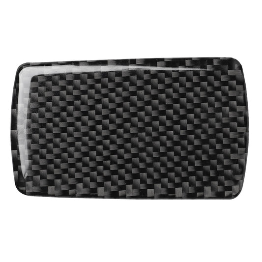 Car Carbon Fiber Storage Box Handle Decorative Sticker for BMW 3 Series G20/G28/325Li/330d/335 2019-2020, Left Drive