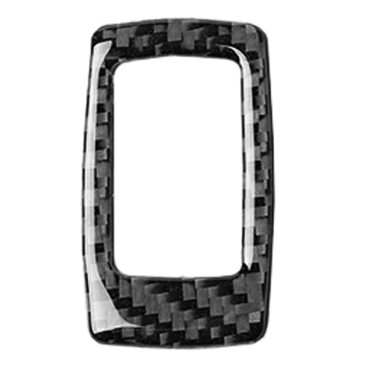 Car Carbon Fiber Trunk Switch Decorative Sticker for BMW 3 Series G20/G28/325Li/330d/335 2019-2020, Left and Right Drive Universal