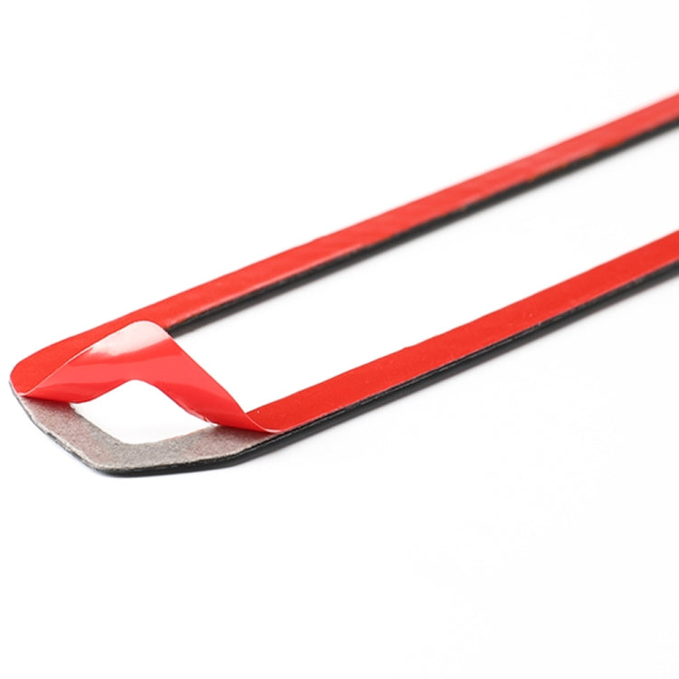 Car Carbon Fiber CD Button Frame Decorative Sticker for BMW 3 Series G20/G28/325Li/330d/335 2019-2020, Left and Right Drive Universal