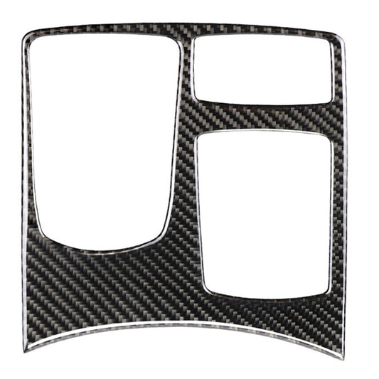 Car Carbon Fiber Solid Color Central Control Armrest Box Multimedia Panel B Decorative Sticker for Mercedes-Benz GLE 2015-2018/GLS 2016-2018/M Class 2012-2015, Left Drive