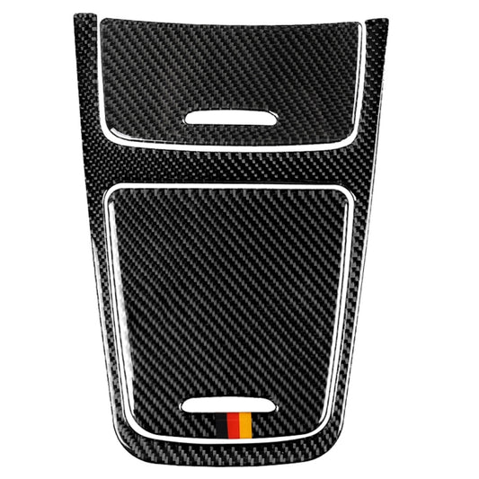 Car Carbon Fiber German Color Central Control Panel Decorative Sticker for Mercedes-Benz A Class 2013-2018/CLA 2013-2017/GLA 2013-2017, Left and Right Drive Universal