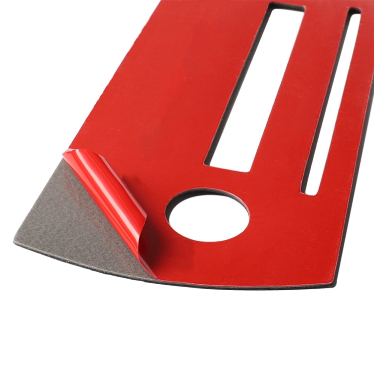 Car Carbon Fiber CD Panel Decorative Sticker for Lexus NX200 / 200t / 300h 2014-2021, Left and Right Drive Universal