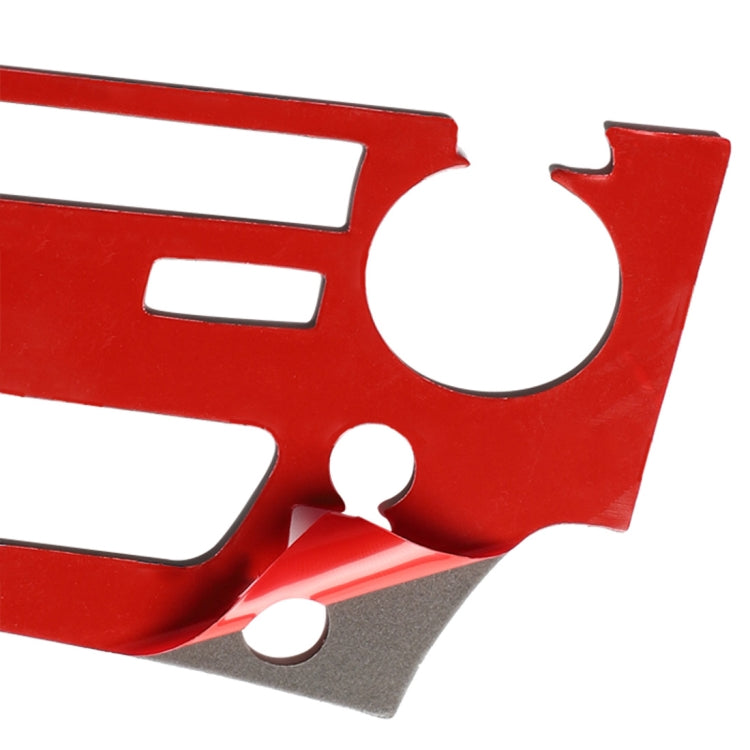 Car Carbon Fiber CD Panel Decorative Sticker for Lexus IS250 300 350C 2006-2012, Left and Right Drive Universal