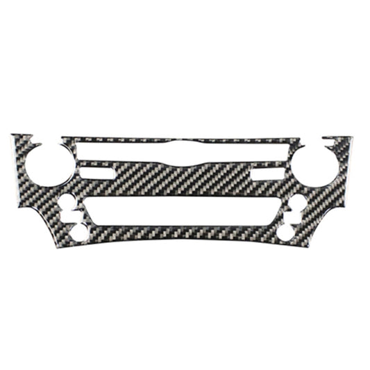 Car Carbon Fiber CD Panel Decorative Sticker for Lexus IS250 300 350C 2006-2012, Left and Right Drive Universal, CD Panel