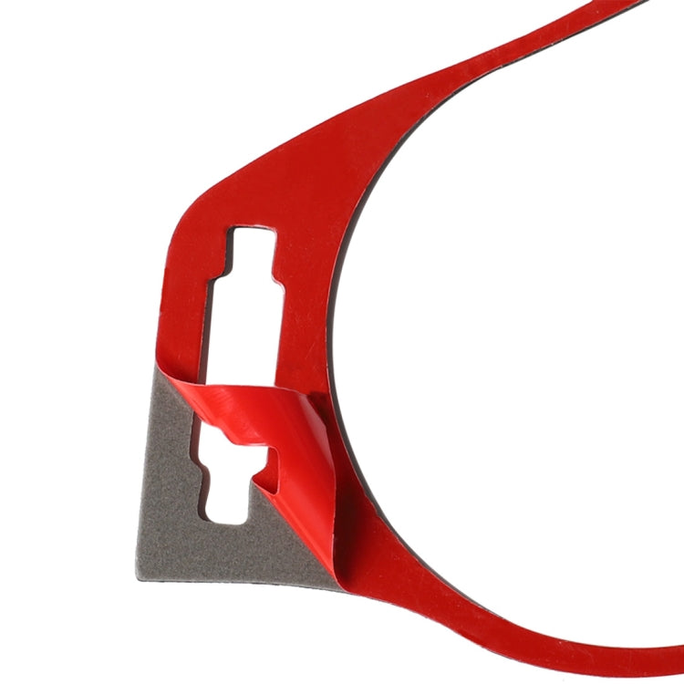 Car Carbon Fiber Big Left and Right Air Outlet Decorative Sticker for Lexus IS250 300 350C 2006-2012, Right Drive