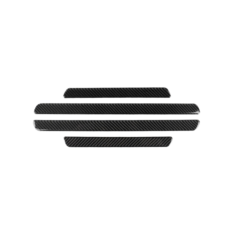 Car Carbon Fiber Threshold Decorative Sticker for Audi A6 S6 C7 A7 S7 4G8 2012-2018, Left and Right Drive Universal