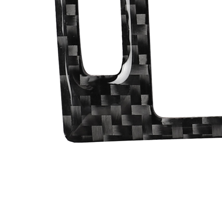 Car Carbon Fiber Warning Light Decorative Sticker for Audi A6 S6 C7 A7 S7 4G8 2012-2018, Left and Right Drive Universal