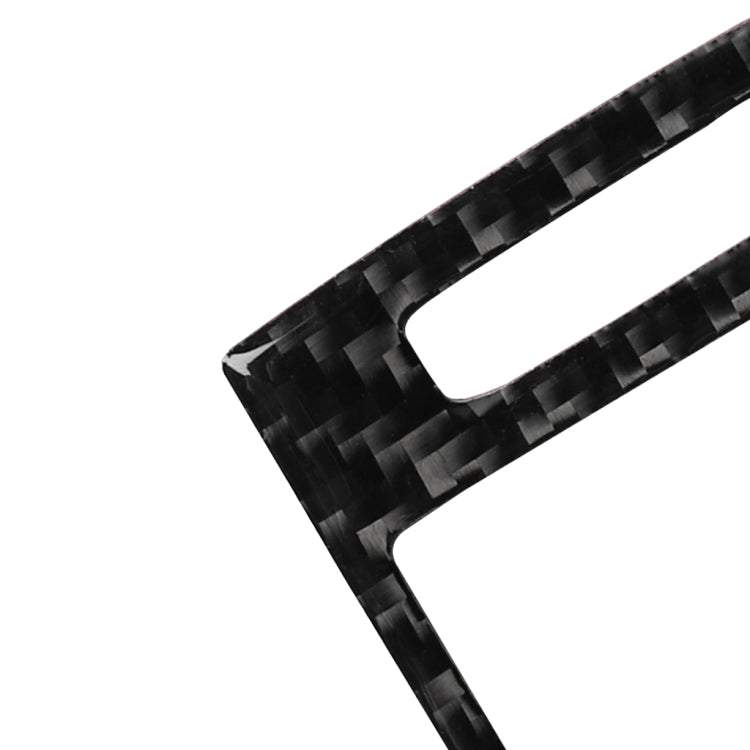 Car Carbon Fiber Warning Light Decorative Sticker for Audi A6 S6 C7 A7 S7 4G8 2012-2018, Left and Right Drive Universal