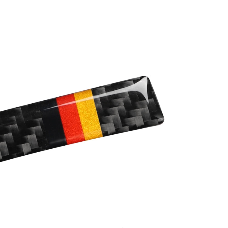 Car Carbon Fiber Rearview Mirror Anti-collision Strip for Audi A6 S6 C7 A7 S7 4G8 2012-2018, Left and Right Drive Universal