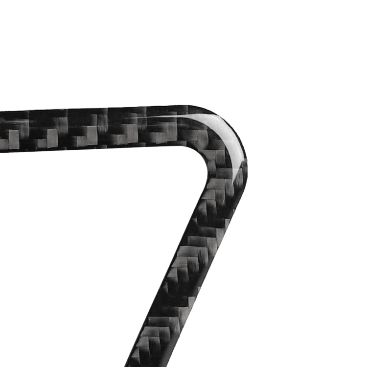 Car Carbon Fiber Ashtray Panel Decorative Sticker for Audi A6 S6 C7 A7 S7 4G8 2012-2018, Left and Right Drive Universal