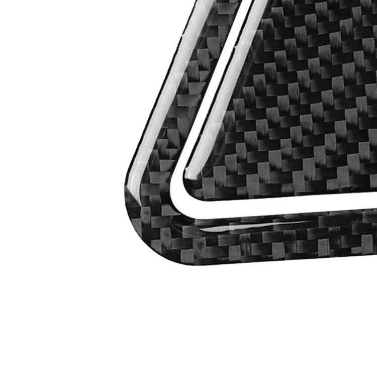 Car Carbon Fiber Ashtray Panel Decorative Sticker for Audi A6 S6 C7 A7 S7 4G8 2012-2018, Left and Right Drive Universal