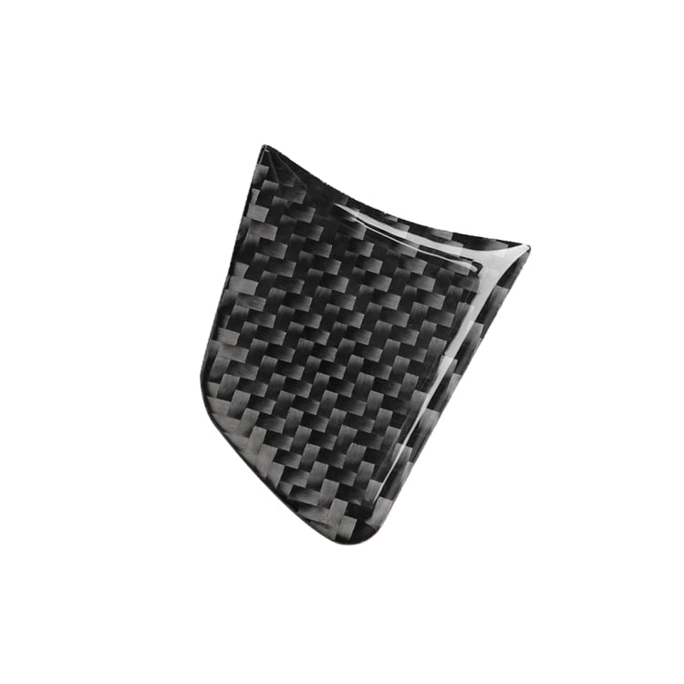 Car Carbon Fiber Steering Wheel Button Decorative Sticker for Audi A6 S6 C7 A7 S7 4G8 2012-2018, Left and Right Drive Universal