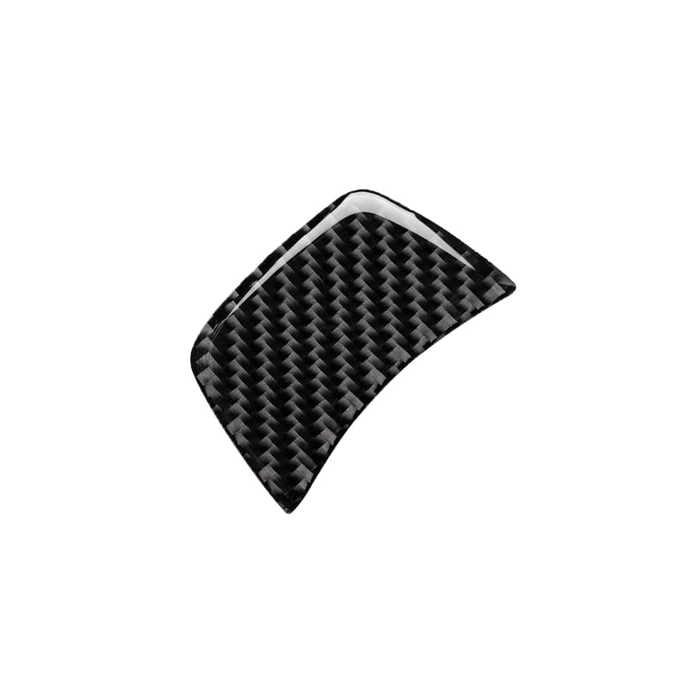 Car Carbon Fiber Steering Wheel Decorative Sticker for Audi A6 S6 C7 A7 S7 4G8 2012-2018, Left and Right Drive Universal