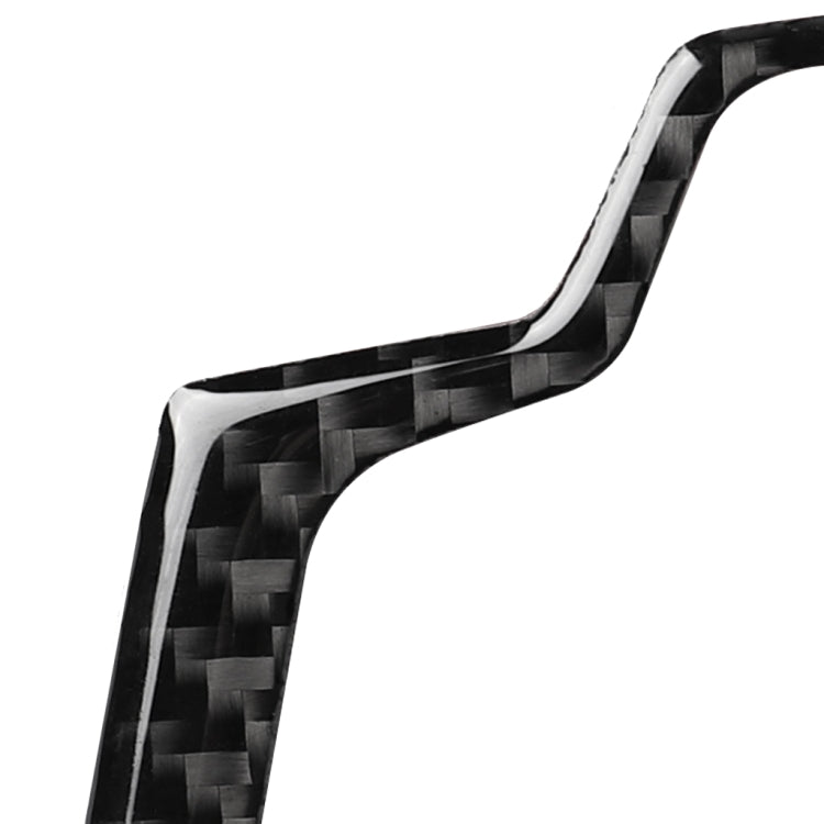 Car Carbon Fiber Multimedia Panel Decorative Sticker for Audi A6 S6 C7 A7 S7 4G8 2012-2018, Left and Right Drive Universal