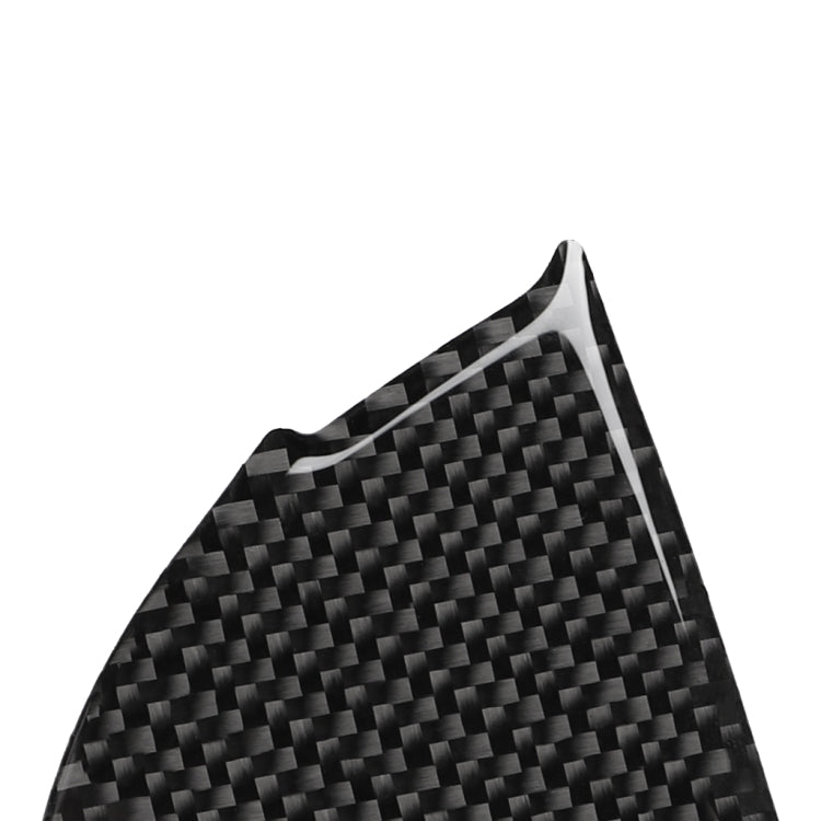 Car Carbon Fiber Gear Shift Position + Side Panel Decorative Sticker for Audi A6 2005-2011, Right Drive, High Configuration