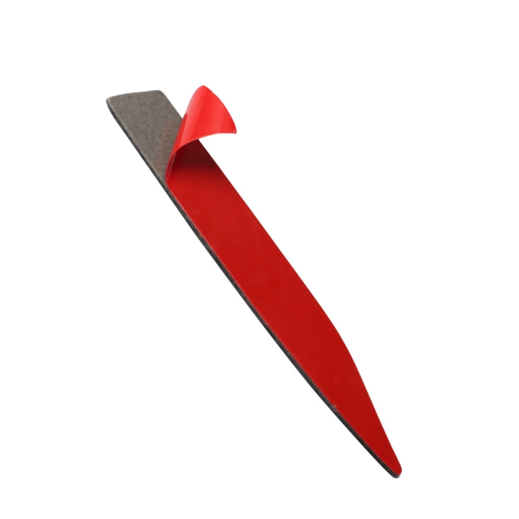 Car Carbon Fiber German Flag Pattern Rearview Mirror Anti-collision Sticker for Audi TT, Left and Right Drive Universal, A Style