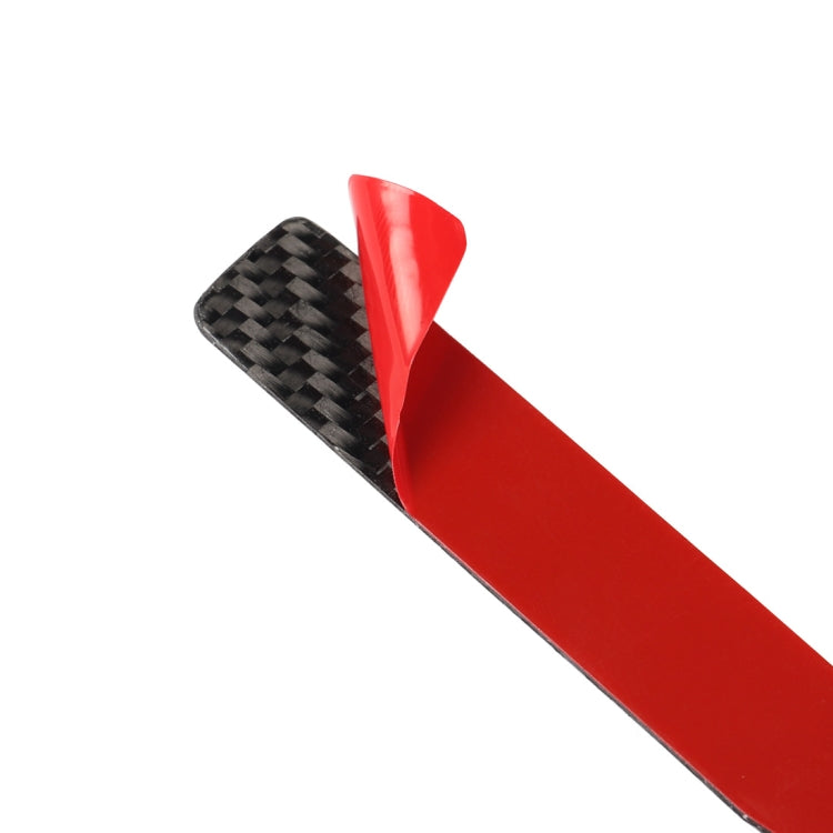 Car Carbon Fiber German Flag Pattern Rearview Mirror Anti-collision Sticker for Audi TT, Left and Right Drive Universal, B Style