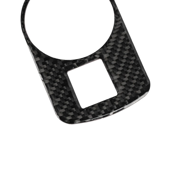 Car Carbon Fiber Headlight Switch Decorative Sticker for Audi TT 8n 8J MK123 TTRS 2008-2014, Right Drive