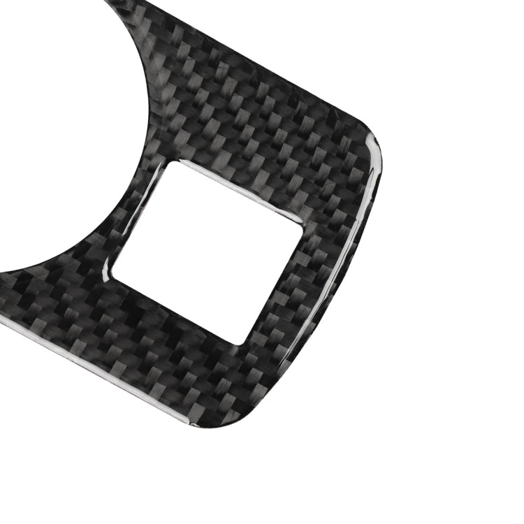 Car Carbon Fiber Headlight Switch Decorative Sticker for Audi TT 8n 8J MK123 TTRS 2008-2014, Right Drive